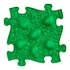 Kép 1/3 - Muffik szenzoros ortopédiai szőnyeg dínó tojás puzzle zöld - puha