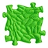 Kép 1/3 - Muffik szenzoros ortopédiai szőnyeg erdő puzzle lime - kemény