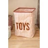 Kép 2/4 - Childhome JÁTÉKTÁROLÓ KOSÁR - KOCKÁS - 35X35X50 CM-Kifutó termék!