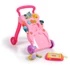 Kép 2/5 - Moni Dreams járássegítő műanyag 2in1 pink