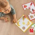 Kép 4/4 - Hape Ismerkedem a színekkel, GOULA puzzle 24 hó+