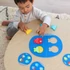 Kép 3/3 - Hape Halacskás szín- és formakereső, GOULA Brain Games - 24 hó+