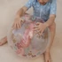 Kép 3/4 - Little Dutch felfújható 3D strandlabda Ocean Dreams pink