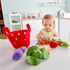 Kép 2/4 - Hape Hape textil Zöldségek kosárban - 18 hó+