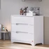 Kép 1/5 - VOX Ova 3 fiókos komód- White-Raktáron van!