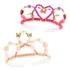 Kép 2/4 - Ékszerkészítő készlet - Páros tiara, pink - Duo of tiaras, Pink