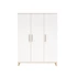 Kép 3/3 - Faktum FLIP White & Oak - 3 osztású szekrény