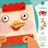 Kép 1/2 - Djeco Szerelő játék - Tiki-taki arcocska - CreaFaces