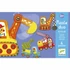 Kép 1/3 - Djeco Párositó puzzle - Munkagépek - Articulo vehicles