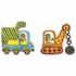 Kép 3/3 - Djeco Párositó puzzle - Munkagépek - Articulo vehicles