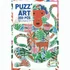 Kép 1/2 - Djeco Művész puzzle - Majom - Monkey