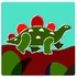 Kép 3/5 - Djeco Rajzsablonok - Dínók - Dinosaurs