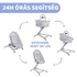 Kép 3/9 - Chicco Baby hug air 4in1 bölcső-pihenő-etetőszék-fotel-Stone