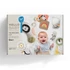 Kép 1/10 - Taf Toys újszülött fejlesztő és játékkészlet Hello Baby Newborn kit
