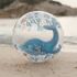 Kép 3/4 - Little Dutch felfújható 3D strandlabda Ocean Dreams kék