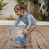 Kép 4/4 - Little Dutch felfújható 3D strandlabda Ocean Dreams kék