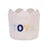 Kép 1/4 - Childhome Kosárvirág - 30x30x30cm - Pamut - Ekru