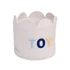 Kép 2/4 - Childhome Kosárvirág - 30x30x30cm - Pamut - Ekru