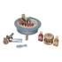 Kép 3/4 - Little Dutch fa játék barbecue szett