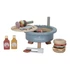 Kép 4/4 - Little Dutch fa játék barbecue szett