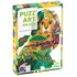 Kép 1/6 - Djeco Művész puzzle - Oroszlán, 350 db-os - Lion