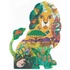 Kép 3/6 - Djeco Művész puzzle - Oroszlán, 350 db-os - Lion