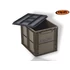 Kép 2/4 - ROK CRATE 433 Set - nagy rekesz tetővel -40cm x 30cm x 32cm - Zöld