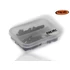 Kép 3/5 - ROK STORAGE BOX XS302 - hosszában osztott mini tároló doboz - 9,1 cm x 6,6 cm x 2,2 cm