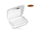 Kép 2/5 - ROK STORAGE BOX XS303 - hosszában kétszer osztott mini tároló doboz - 9,1 cm x 6,6 cm x 2,2 cm