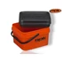 Kép 2/6 - ROK 10 literes Szögletes Csalis vödör + betét + tető szett - Square Bait Bucket + Basin Black set - Narancs