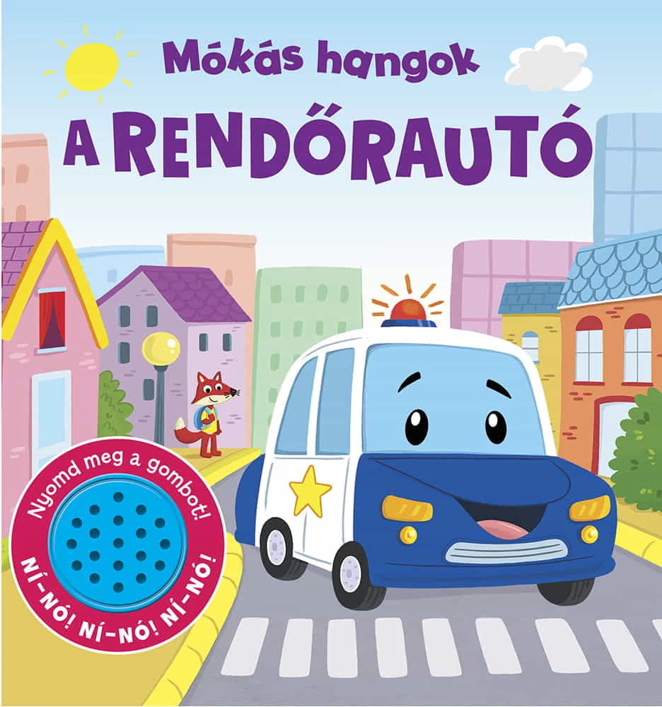 Mókás hangok - A rendőrautó hangoskönyv