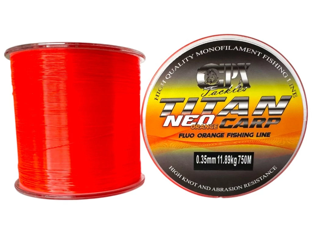 CPX Titan NEO CARP LINE zsinór - Fluo Orange - 750m - 0,25mm