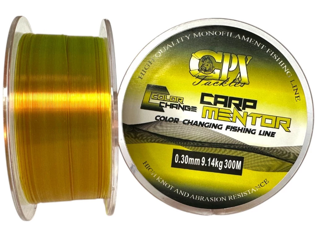 CPX MENTOR MONO LINE zsinór - yellow-green - 300m - 0,20mm