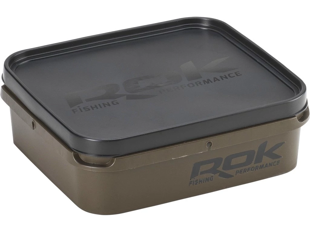 ROK 6 literes keverő edény tetővel - Square Box XL - Zöld