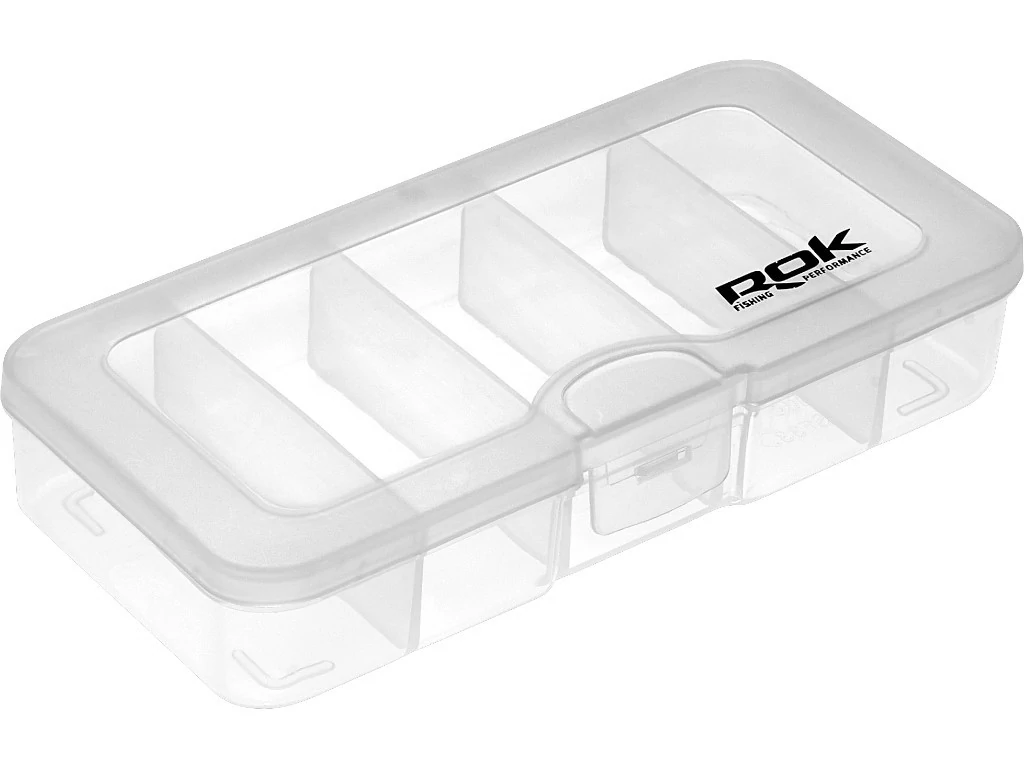 ROK STORAGE BOX XS306 - öt rekeszes mini tároló doboz - 13 cm x 6 cm x 2,5 cm