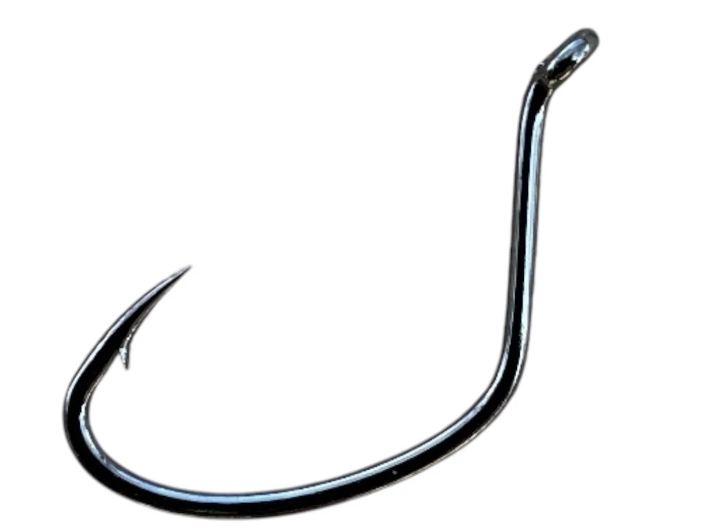 SASAME Carp Revo füles pontyozó horog - Black Nickel - 2
