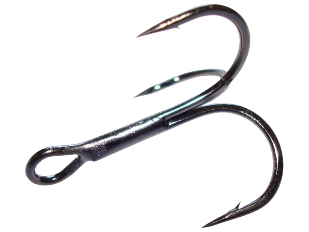 SASAME Tenka Treble hármas horog - Black Nickel - 1