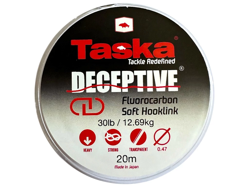 TASKA Deceptive Fluorocarbon horogelőke 30lb/20m
