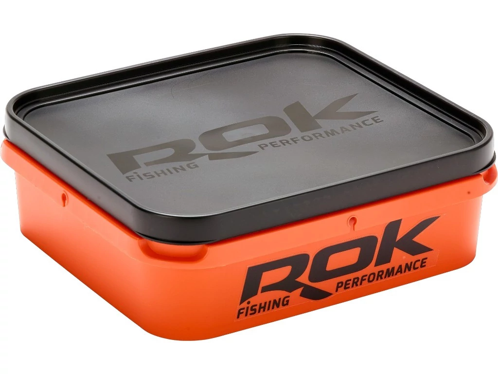ROK 6 literes keverő edény tetővel - Square Box XL - Narancs